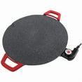 thumbnail image 1 of Electric Griddle - Smokeless Electric BBQ Grill Baking Trays, Nonstick Cooking Griddle Pan Pancake Maker US Plug, 1 of 7