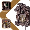 thumbnail image 3 of Kendal Reloj de cuco de madera hecho a mano MX210, 3 of 7
