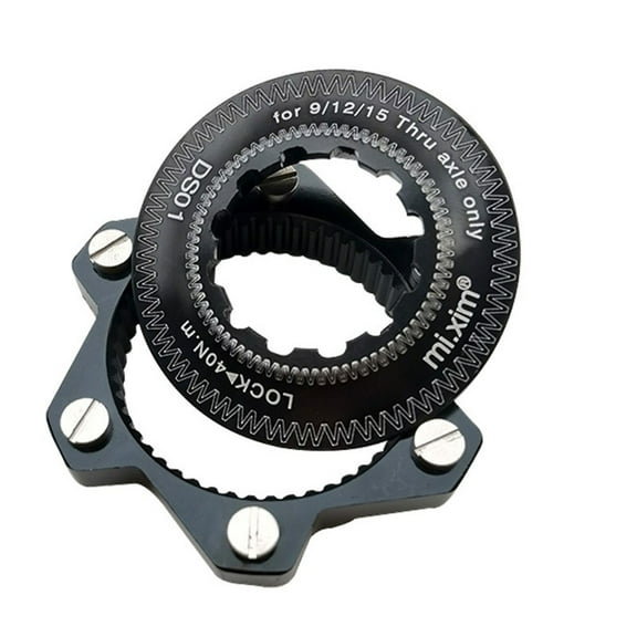Centerlock Adapter For Fitting 6-Bolt Disc Brake Rotor On Centrelock Hub