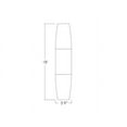 thumbnail image 3 of 18X4 Modular Boardroom Table Boat Shaped with Metal Bases Power Units, 3 of 6