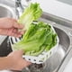thumbnail image 4 of Ganfancp Multi Functional Basket New Fruit Cleaning Bowl With Strainer Container Kitchen Sink Food Catcher Drainer Fruit Rinser Vegetable Washing Filter Bowl Ofertas Flash Liquidación 1* Cesta Escurr, 4 of 6