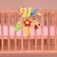 thumbnail image 2 of Juguete de cuna para cochecito, peluche colgante en espiral, juguete de actividades para cochecito, juguete chirriante, juguete de dibujos animados para cochecito, 2 of 7