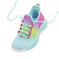 thumbnail image 4 of GYMEPIC Kid's Breathable Knit Sneakers Non Slip Lace-Up Comfortable Running Shoes Lightweight Sports Shoes For Toddler/Little Kid/Big Kid, 4 of 6