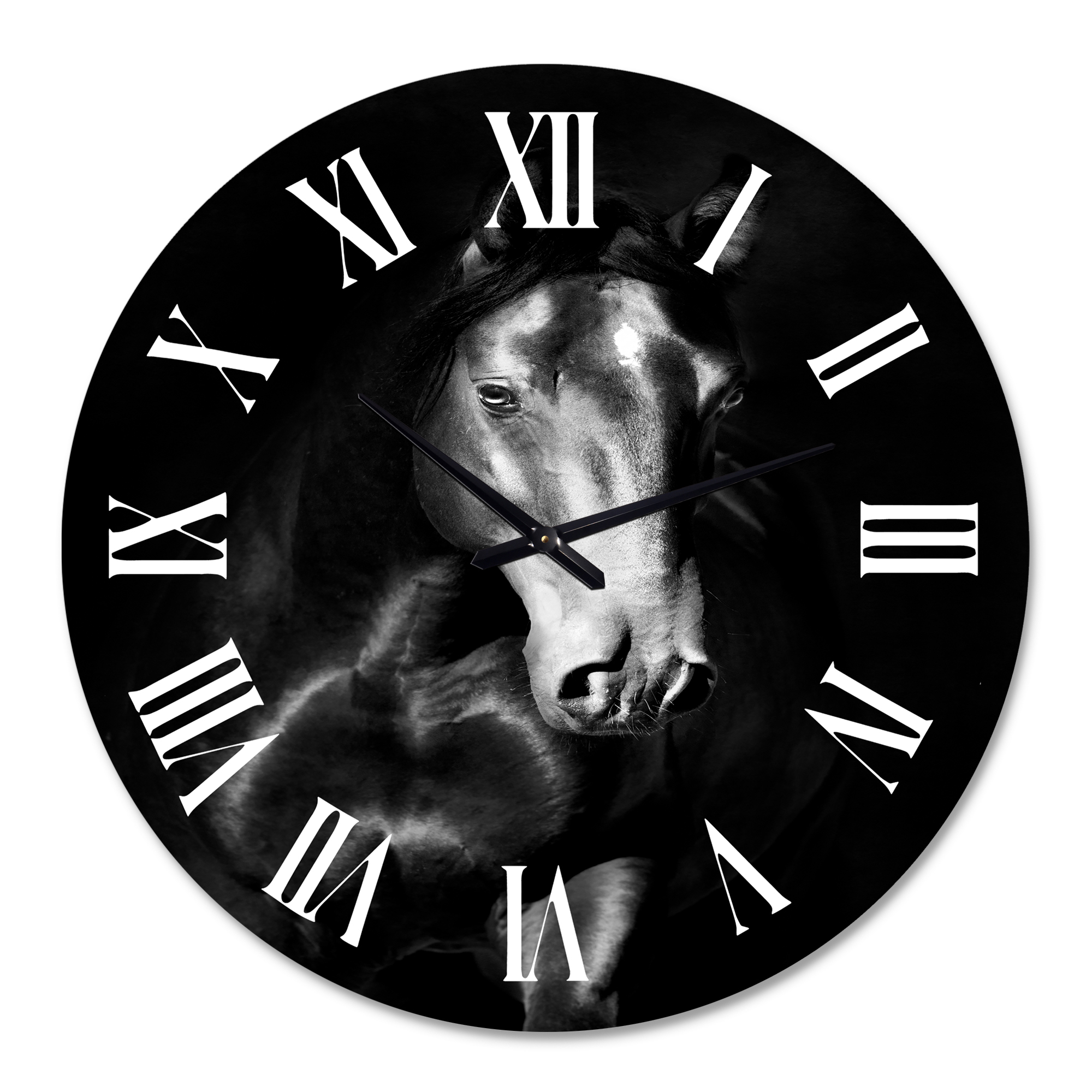 Designart 1 in Farmhouse Wall Clock