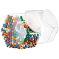 thumbnail image 1 of Pack of 2-1.5 Gallon Cookie Containers With Lids – Plastic Clear Candy Container - Kitchen Countertop Jars - Wide Mouth Opening For Easy Refill - Great For Homemade Cookies, Cakes, Food Safe, 1 of 2