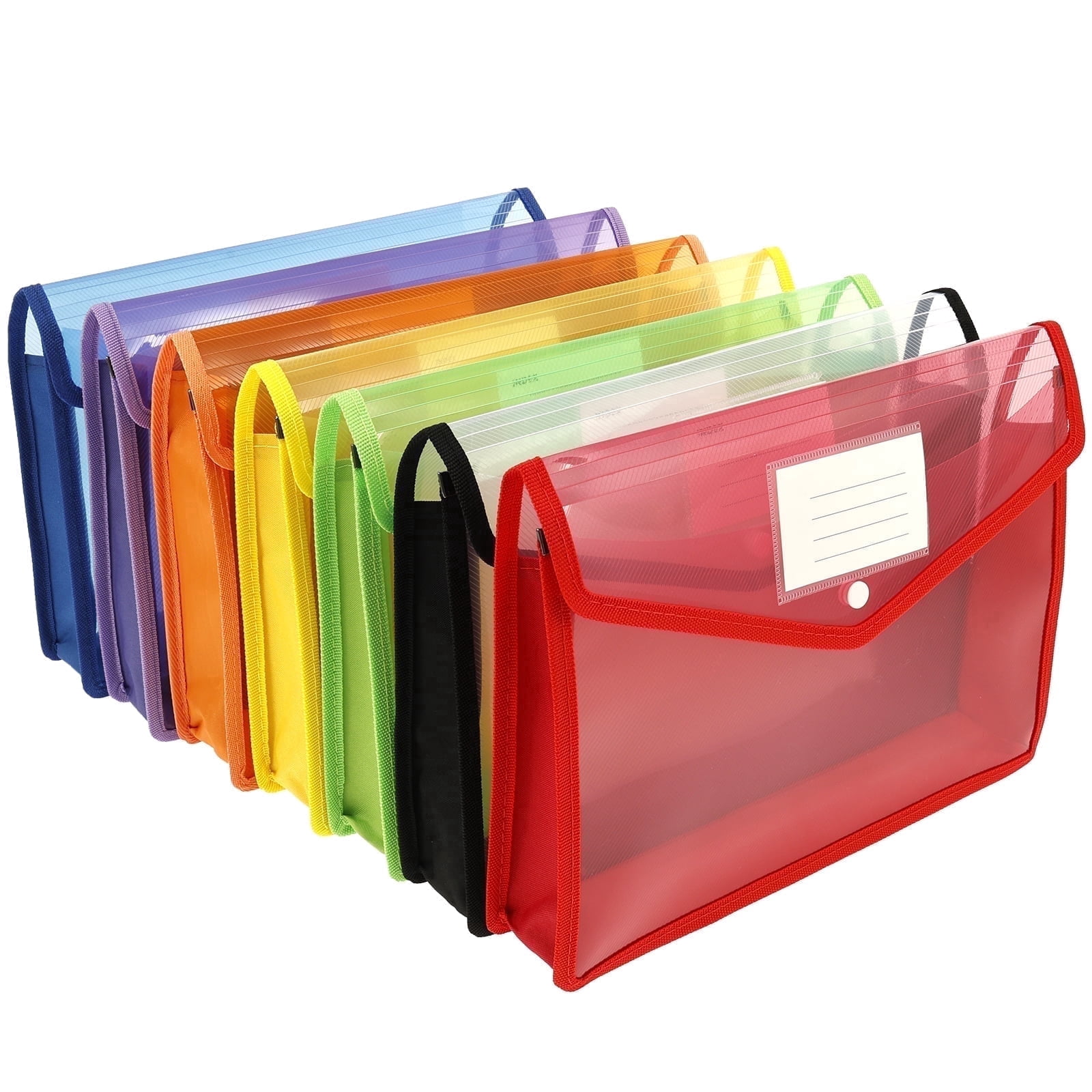 Universal Transparent Deluxe Locking Project Files with CD-ROM
