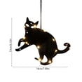 thumbnail image 3 of Ouuluon Halloween Decorative Hanging Ornaments, Versatile Portable Indoor Halloween Decorations, Eye-Catching LED Ornament Pumpkin for Party Home, 3 of 7
