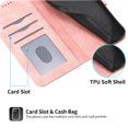 thumbnail image 3 of Funda Tipo Billetera para Samsung Galaxy A17 Carcasa Abatible con Porta Tarjetas, Bolsillo para Efectivo, Soporte Ajustable, Cierre Magnético y Correa de Muñeca Rosa, 3 of 6