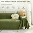 thumbnail image 6 of ANMINY Velvet Sofa Slipcover Stretch Couch Cover 1/2/3/4 Seater All-inclusive Protector, 6 of 8