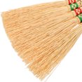 thumbnail image 5 of HERFIER Chinese Style Woven Bed Broom Home Desktop Dust Brush Short Handle Broom for Home 11.4x5.7x0.98in, 5 of 8