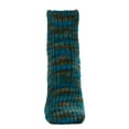 thumbnail image 2 of MeMoi Women's Chunky-Ribbed "Stripe Sensation" At-Home Ankle Sock - Womens - Female, One Size, Ivy Green, 2 of 2