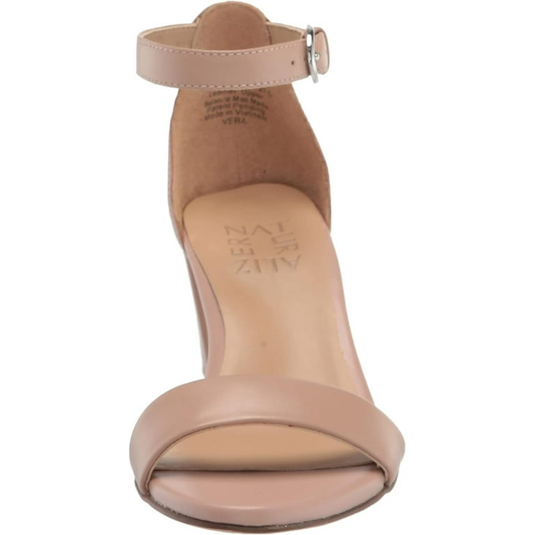 Naturalizer Women's Vera Ankle Strap Sandals Vintage Mauve 6.5W