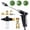 Hose Nozzle, variant on Turn Any Hose into a High Pressure Water Cleaning Jet – Heavy duty garden hose nozzle with multi-function spray, ideal for yard, pets, car, and lawn cleaning