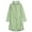 light green, variant on Tourist Raincoat Women Rain Poncho Coat Outdoor Lightweigh Waterproof Zipper Ladies Rainwear Long Size M-XXL