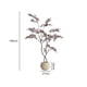 thumbnail image 2 of Arce rojo artificial con maceta redonda: plantas artificiales for patio, sala, oficina y exteriores., 2 of 4