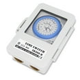 thumbnail image 3 of Waterproof 24 Hour Daily Programmable AC100~250V 20A Mechanical Timer Switch, 3 of 7