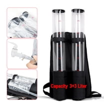 Beer Drinks Dispenser Backpack Liquor Pump Wine Cocktail Beverage Bar Club Party Dual Tank Double Drink Beer Liquid Shot Dispenser