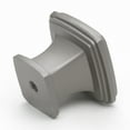 thumbnail image 2 of GlideRite 1-1/4 in. Square Decorative Cabinet Knob, Graphite Gray - 81091-GPH, 5 Pack, 2 of 4