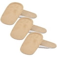thumbnail image 2 of 3 par/set 2,5 CM aumento de altura de silicona media plantilla almohadillas elásticas de absorción de impactos Beige, 2 of 8