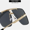 thumbnail image 6 of Men Sunglasses Classy Flat Lens, 6 of 7