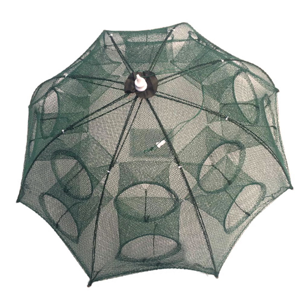 Automatic Fishing Net Portable Foldable Nylon Fishing Mesh Net for Fish