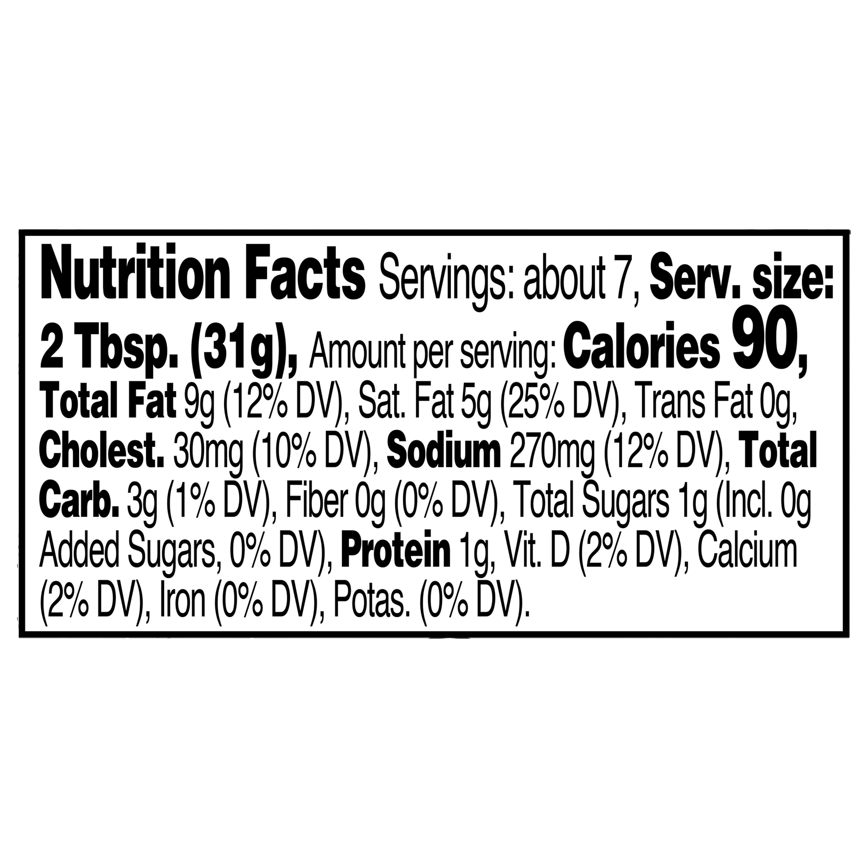 Great Value Buffalo Cream Cheese Spread, 8 oz Tub