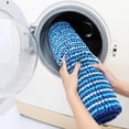 thumbnail image 5 of Fatty Farmer Luxury Bathroom Rug Mat, Extra Soft and Absorbent Microfiber Bath Rugs, Non-Slip Plush Shaggy Bath Carpet, Machine Wash Dry, Bath Mats for Bathroom Floor,（Gradient Dark Blue）, 5 of 5