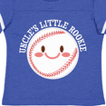 thumbnail image 4 of Inktastic Uncle's Little Rookie- baseball Boys or Girls Toddler T-Shirt, 4 of 5
