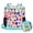 Colorful Leopard, variant on Leopard Print Cooler Backpack 24 Cans, Insulated Leak Proof Backpack Cooler Bag, Soft Sided Ice Chest with Side Pockets for Beach Camping Picnic Work Travel