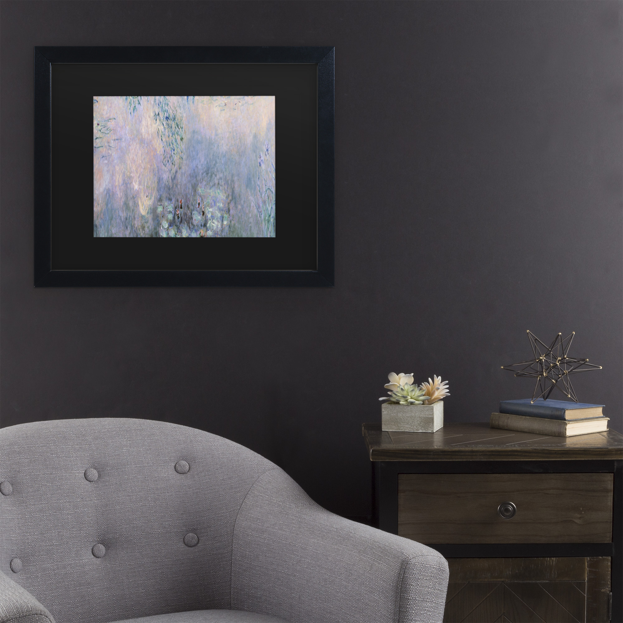 Trademark Fine Art 'Water Lilies 1914-22' Canvas Art by Claude Monet