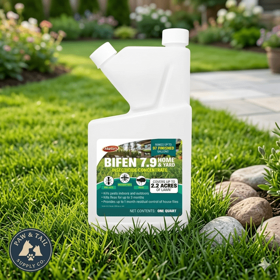 Martin’s Bifen 7.9 Insecticide Concentrate Home & Yard Flea Tick Mosquito Control 16 oz.