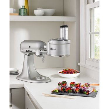 KitchenAid Food Processor Attachment - Mixer Chopper Slicer - KSM1FPA ...