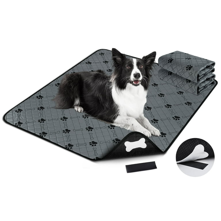 Dog Training Pad Washable Pet Pee Mat Super Absorbent Non-Slip Puppy C