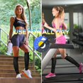 thumbnail image 6 of 6 Pairs Copper Compression Socks for Women & Men Circulation 15-20 mmhg - Better Blood Flow, Swelling, Best Support for Medical, Running, Nursing, 6 of 7