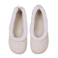 thumbnail image 5 of Willtoo Ballet Flats for Women Fuzzy Cute Plush Slip On Ballerina Slippers Faux Fur Round Toe Casual Shoes Cozy Indoor Outdoor House Shoes, 5 of 5