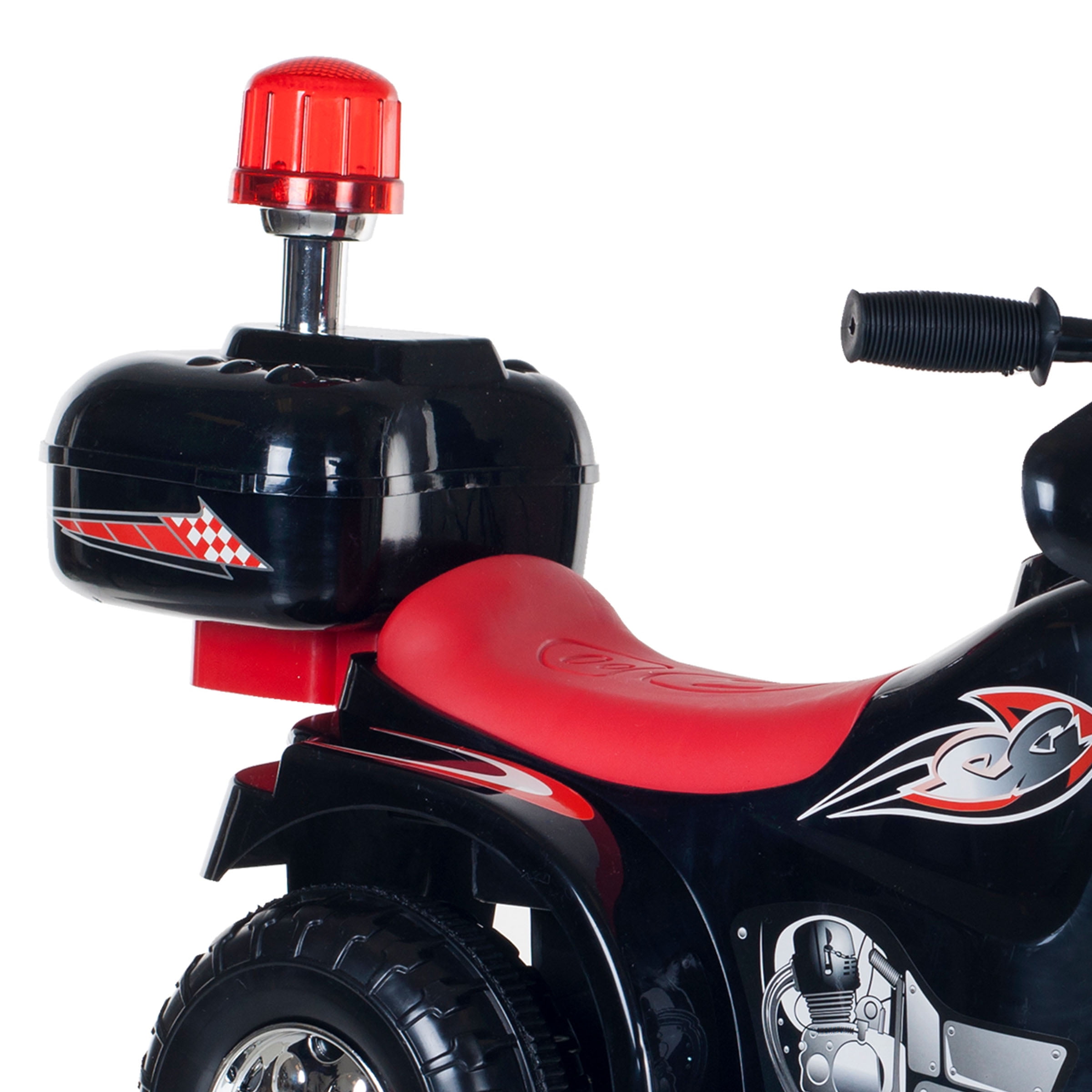 3 Wheel Motorcycle Battery Powered Ride On Toy for Kids by Hey! Play!