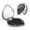 Heart Shape, variant on Picia Colorful Flower Sea Turtle for Compact Vanity Mirror , Travel Makeup Mirror , Portable Magnifying Cosmetic Mirror for Daily, Work, Business-Heart Shape