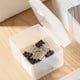 thumbnail image 3 of Pequeño Organizador de Plástico, Tapa Con Bisagras Apilables Caja de Almacenamiente Transparente para la Oficina, 3 of 7