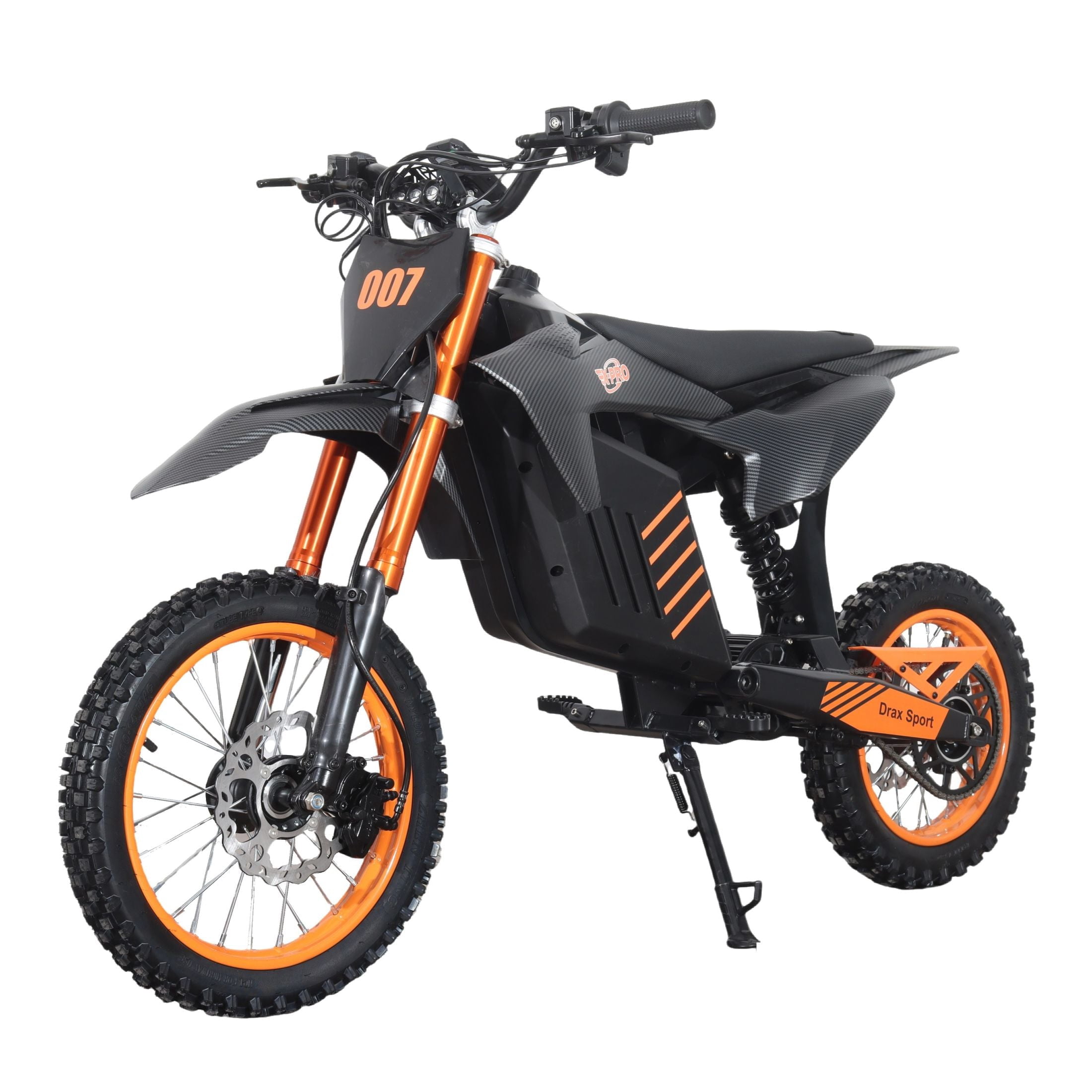 X-Pro Drax Sport Brand New 2000W 48V Adults Teens Electric Dirt Bike with 14"/12" Wheels!