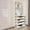 White, variant on Entryway Shoe Rack Coat Rack Organizer 5-Layer Shoe Storage Solution for Bedroom Dorm Room