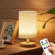 thumbnail image 1 of Lámpara de noche en miniatura, luz cálida, moderna, LED, alimentada por USB, luz de noche para mesa de escritorio, color beige, tipo control remoto, 1 of 5