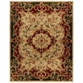 thumbnail image 3 of SAFAVIEH Classic Chedomir Floral Wool Area Rug, Ivory/Green, 9'6" x 13'6", 3 of 13