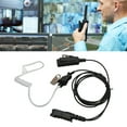 thumbnail image 6 of Walkie Talkies Earpieces,Acoustic Tube Headphone 2 Way Radio Walkie Talkie Earpiece With Stainless Steel Clip For Police Military Security, 6 of 9