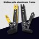 thumbnail image 5 of Soporte de trípode ajustable para motocicleta lado de pie modificado de aluminio Universal, 5 of 8