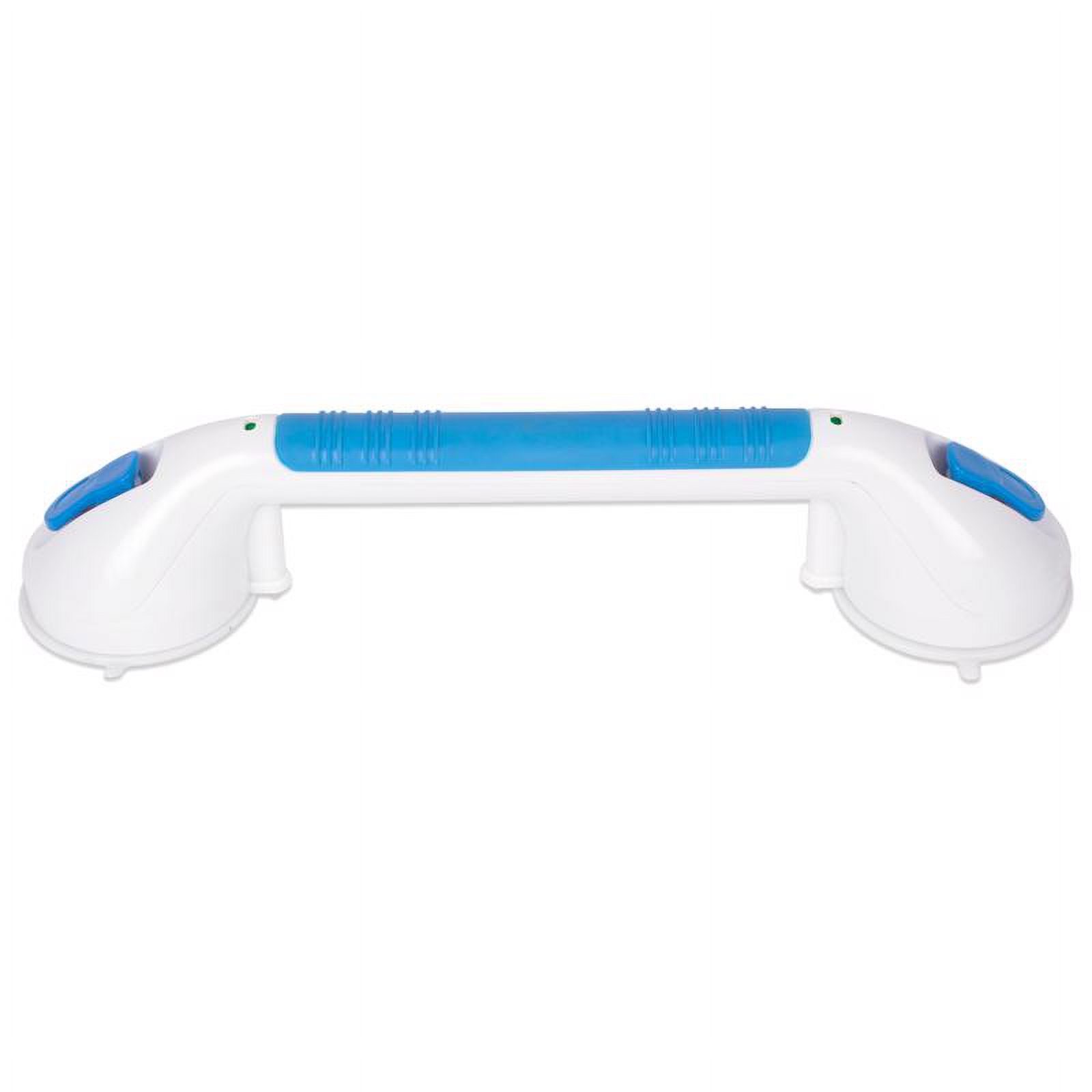 Carex Suction Shower Grab Bar, 16" Ultra Grip Handle, Dual Locking, 75 lb Weight Capacity - image 3 of 10