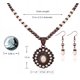 thumbnail image 4 of Collar Montana West RNS-WH05WT para mujer, turquesa occidental, 4 of 7
