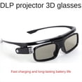 thumbnail image 4 of Gafas 3D GL1800 para Proyector DLP 3D UFO P19 P20 U30 U70 U50 U90 R17 R19 R20 DLP-Link Obturador Activo Real 3D Impactante, 4 of 7