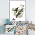 thumbnail image 2 of Ancient Birds In The Wild V 12 in x 20 in Framed Painting Canvas Art Print, by Designart, 2 of 5