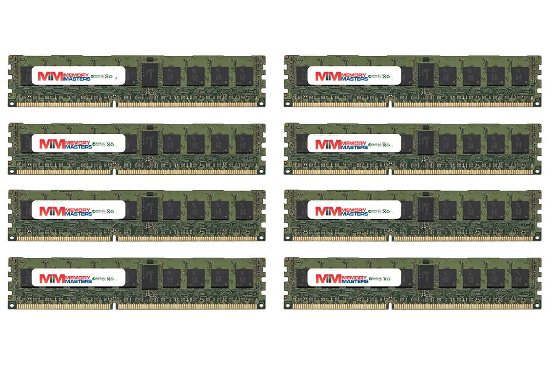 MemoryMasters 64GB (8x8GB) DDR4-2400MHz PC4-19200 ECC UDIMM 1Rx8 1.2V Unbuffered Memory for Server/Workstation_並行輸入品 64GB 8X8GB Memory for Mac Pro Early 2008 MacPro 3.1 WITH APPLE HEAT SINK  800MHz