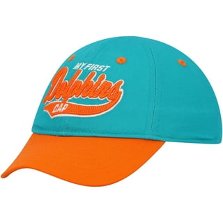 Preschool Aqua Miami Dolphins Jacquard Cuffed Knit Hat with Pom